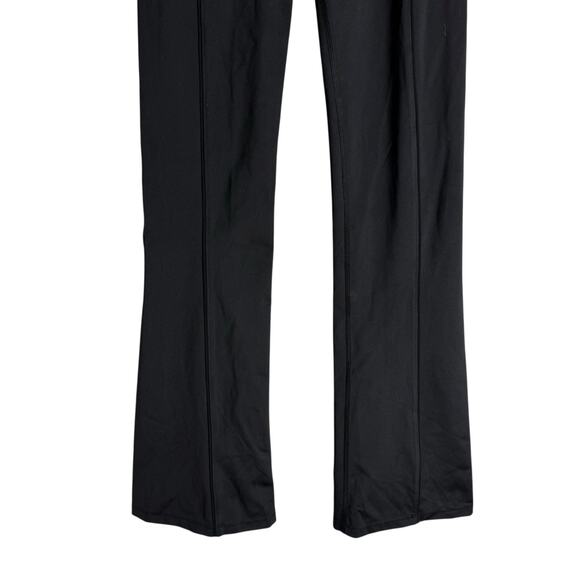 Kate Spade New York Black Flare Leg Drawstring High Waist Active Yoga Pants XS - Picture 3 of 8